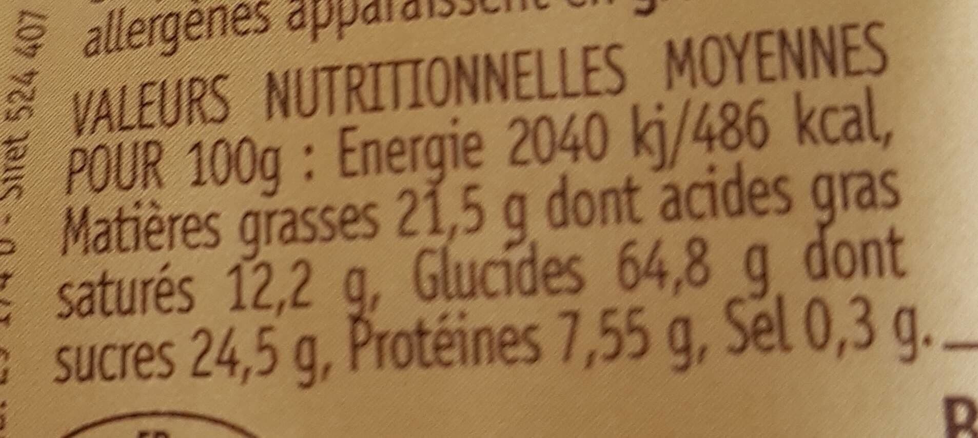 Open Food Facts Palets Breton packshot