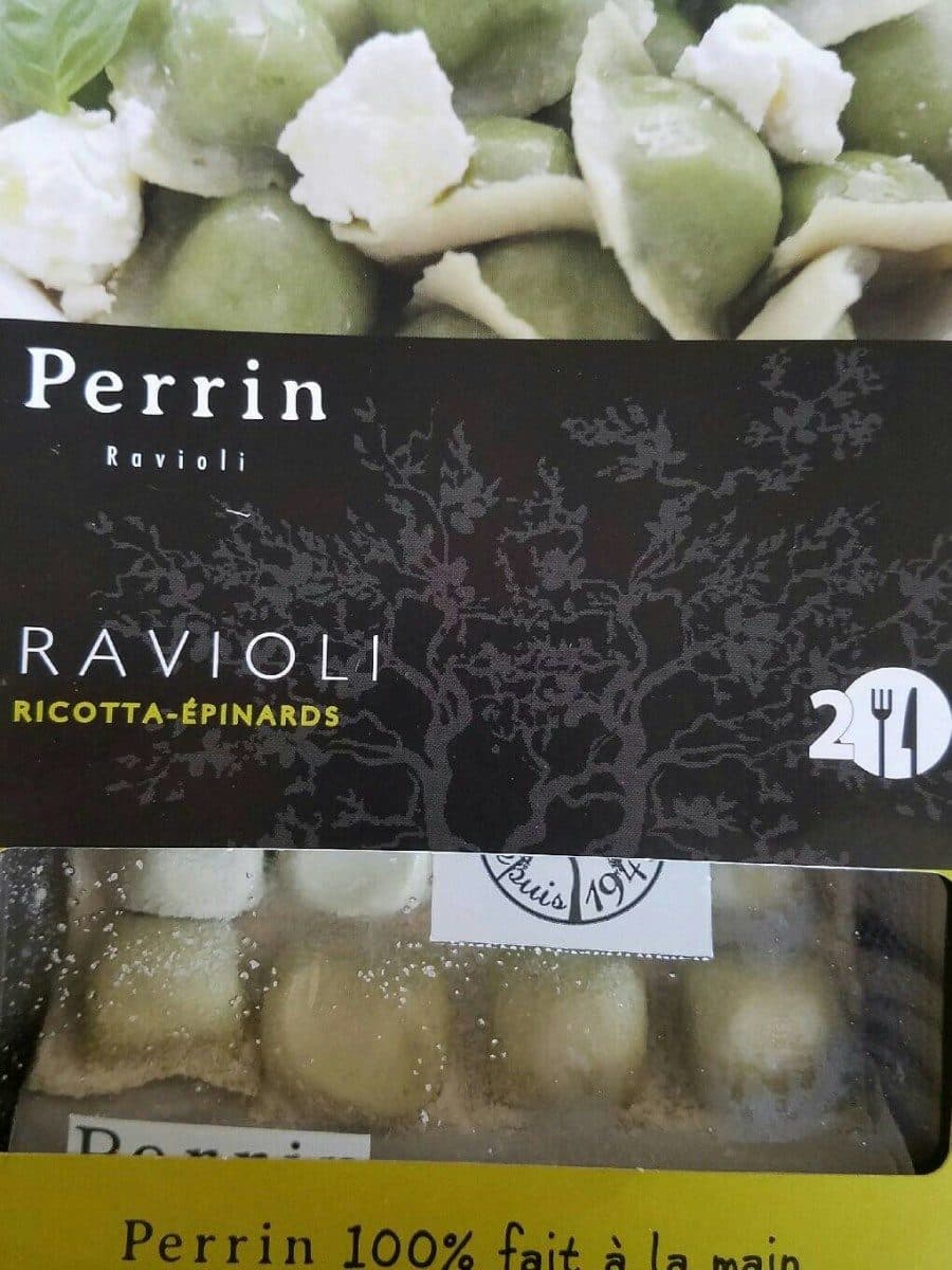 Perrin Ravioli risotto epinards packshot
