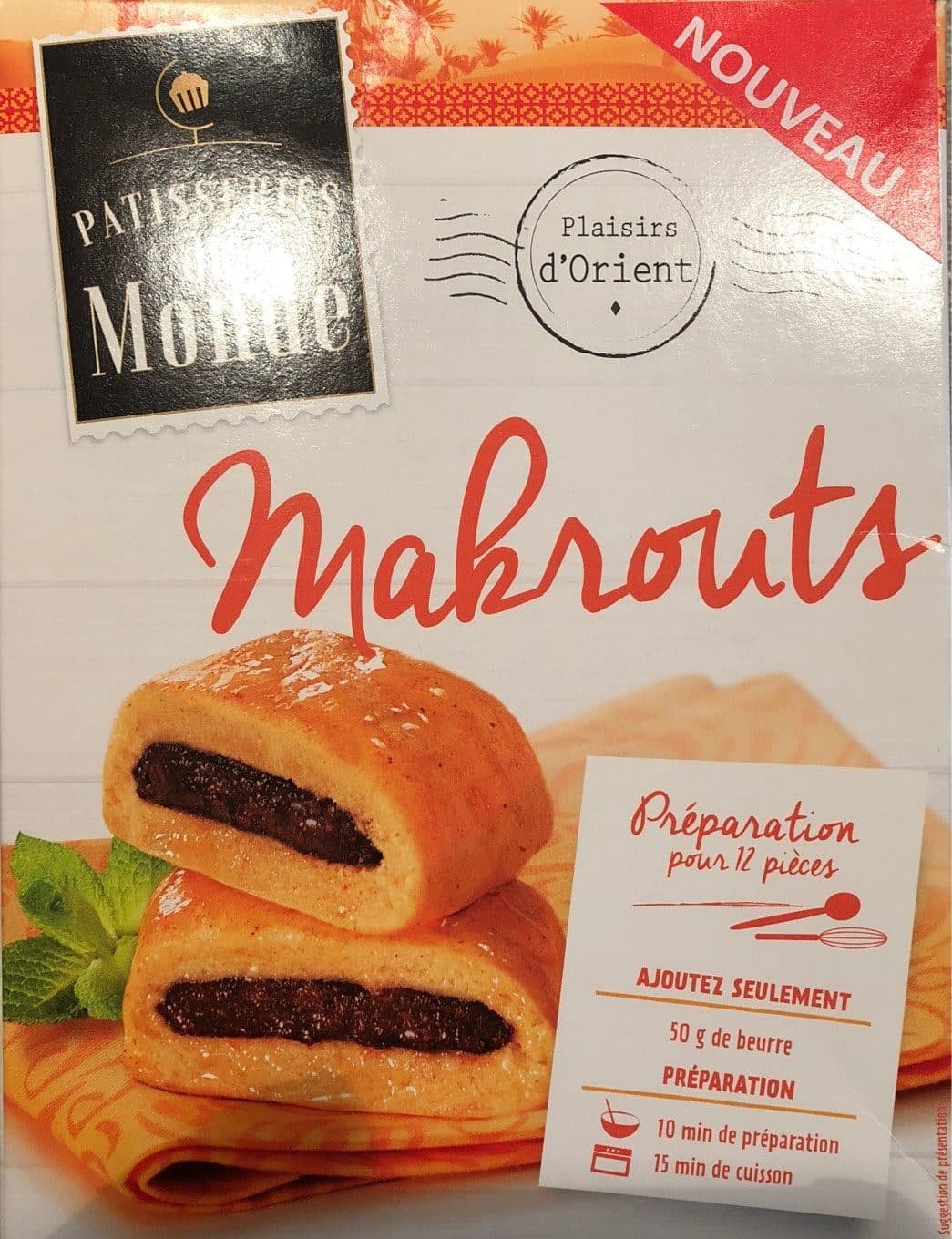 Patisseries Du Monde Makrouts packshot