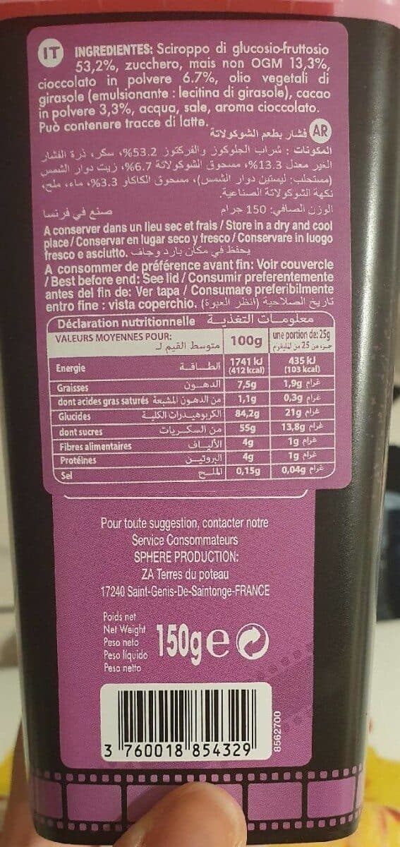 Deluxe Popcorn chocolat packshot