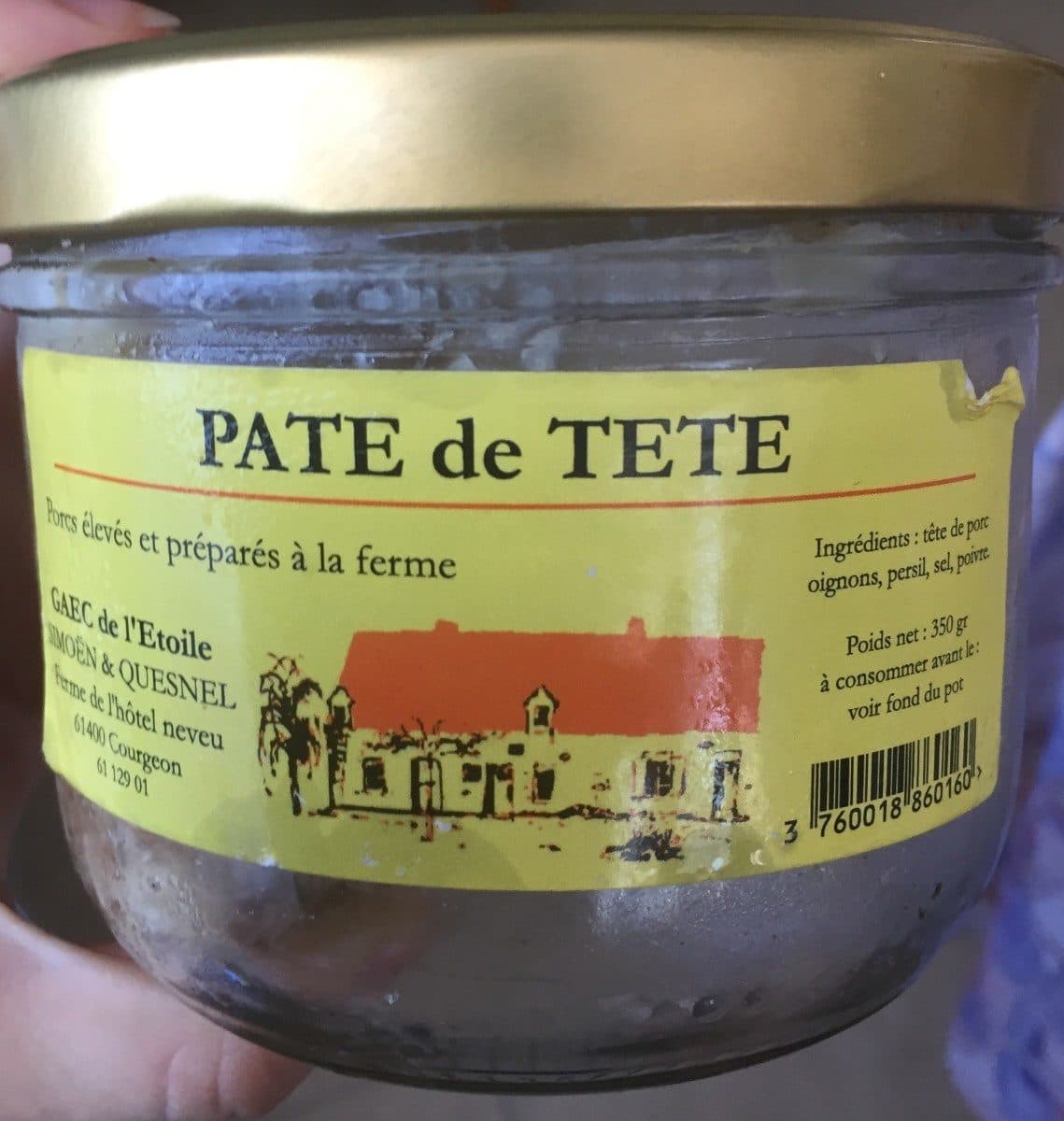 Open Food Facts Pate de tete packshot