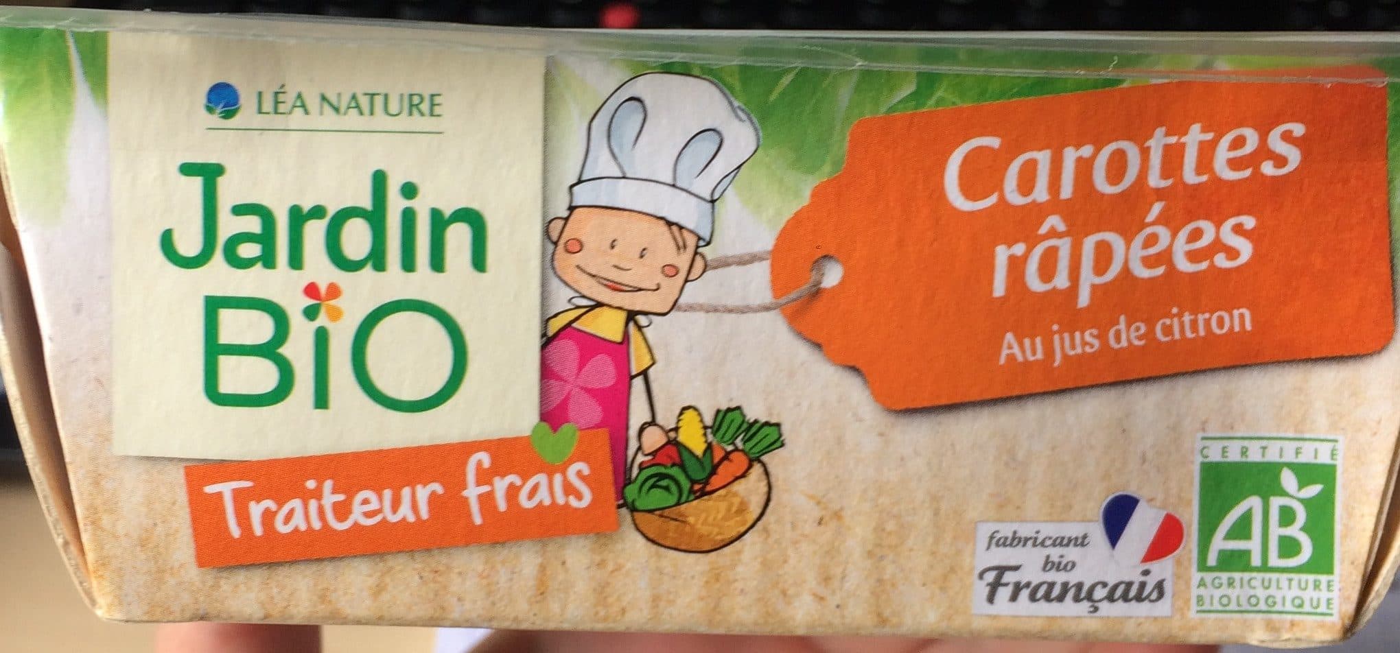 Jardin bio Carottes Rappes packshot