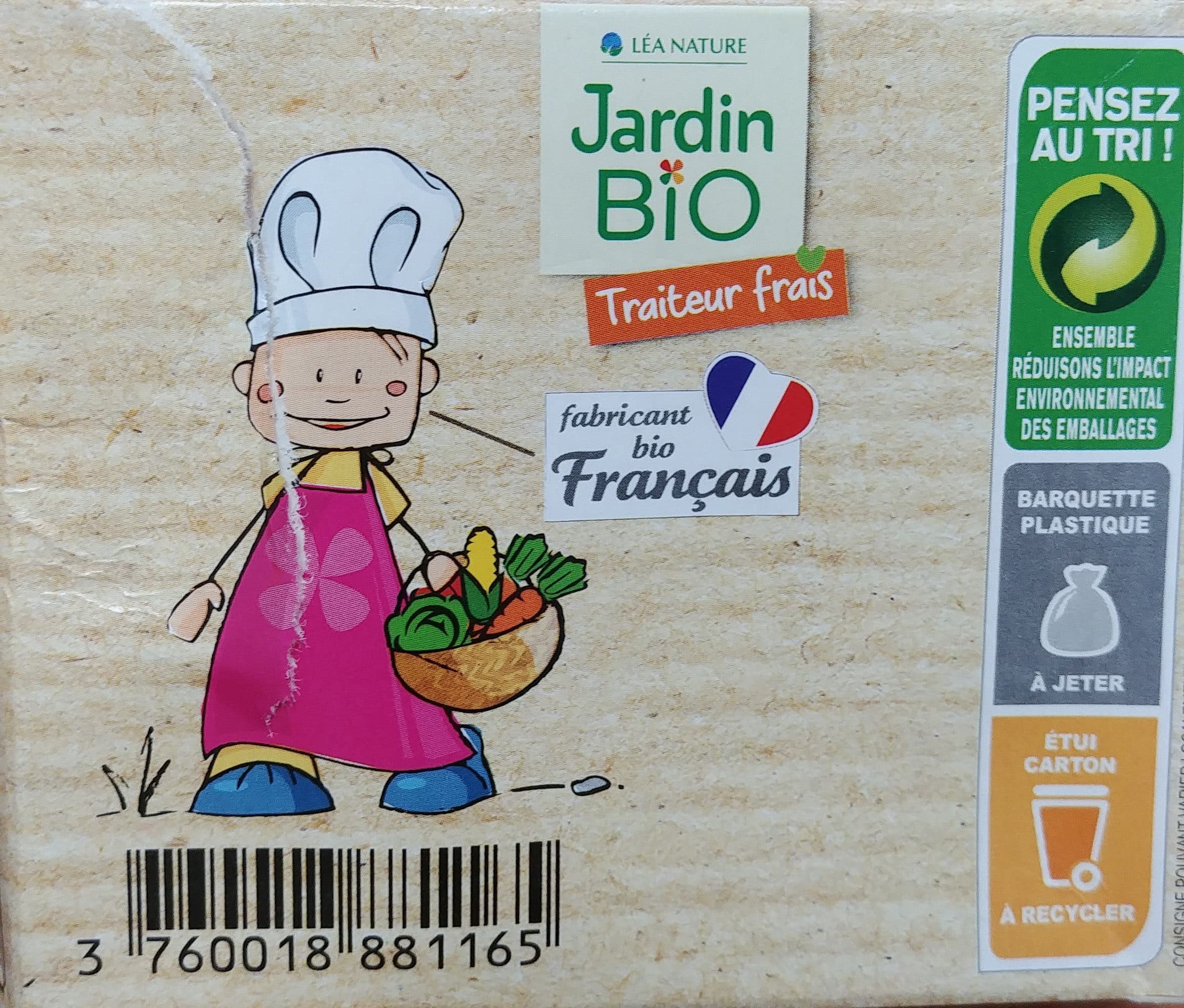 Jarfin Bio Salade de Quinoa aux châtaignes, 160 g packshot