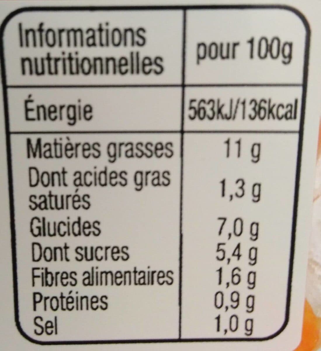 Carte nature Chou carotte aux raisins secs packshot
