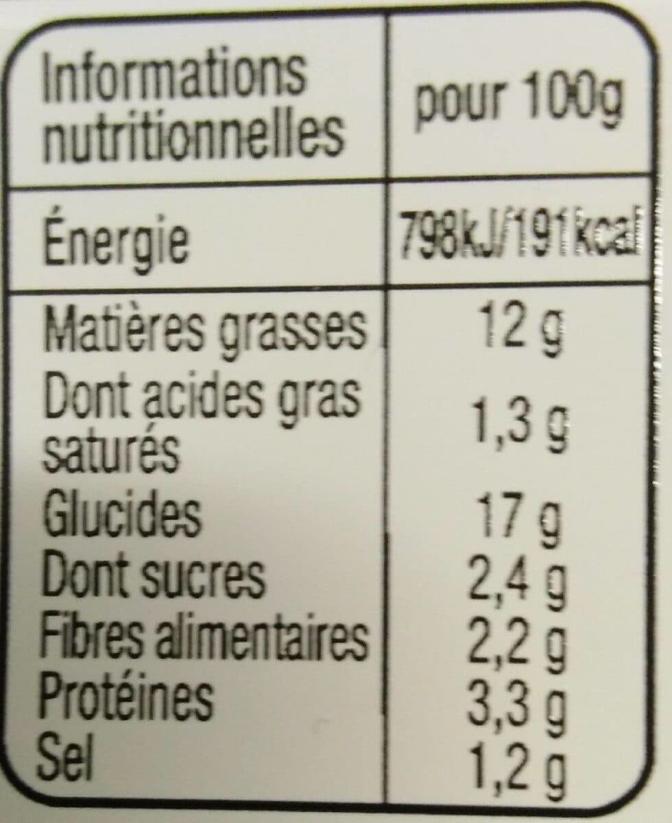 Carte nature Taboulé de quinoa aux légumes packshot