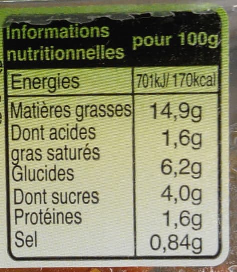 Carte Nature Carottes aux noisettes et au vinaigre balsamique packshot