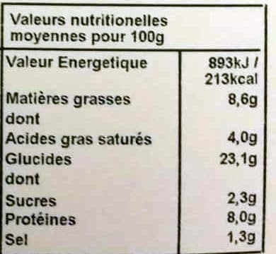 Jardin Bio Pizza Bio' au Sarrasin Méditerranéenne packshot