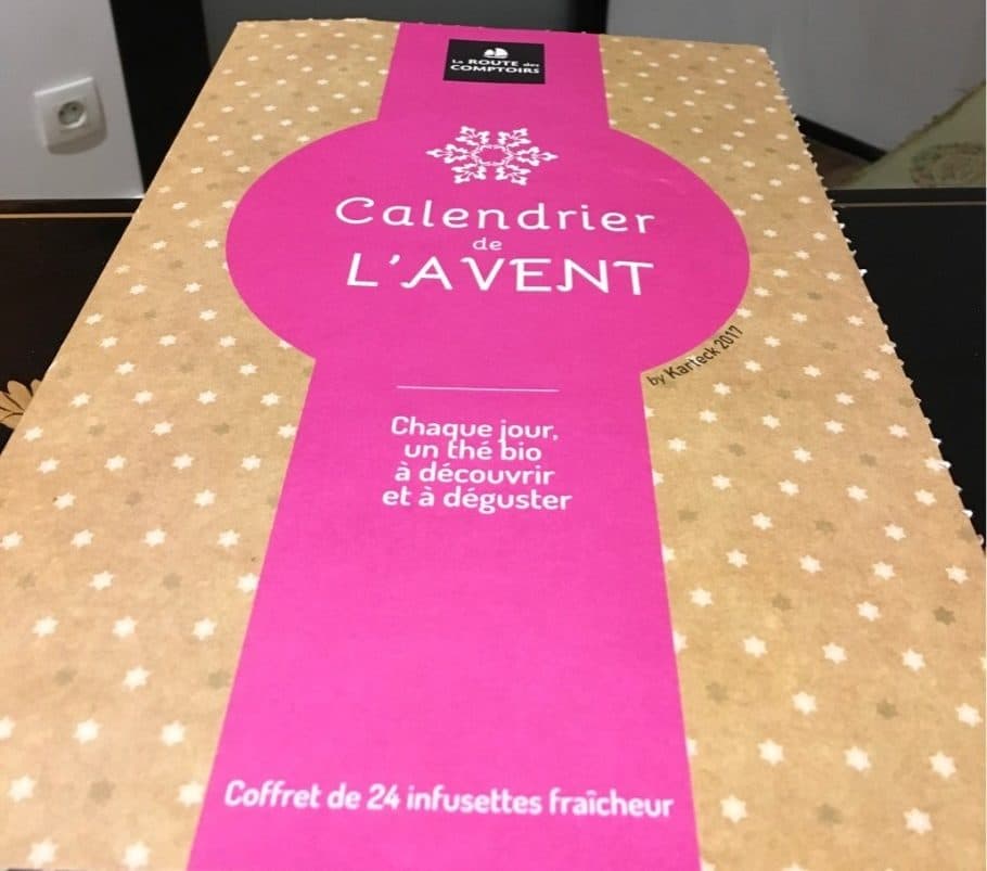 La Route des Comptoirs Calendrier de l'Avent Thés Bio packshot