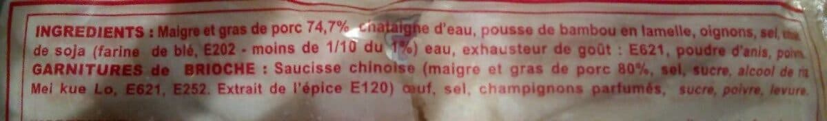 Open Food Facts Brioche Porc Parquet PQ 600G packshot