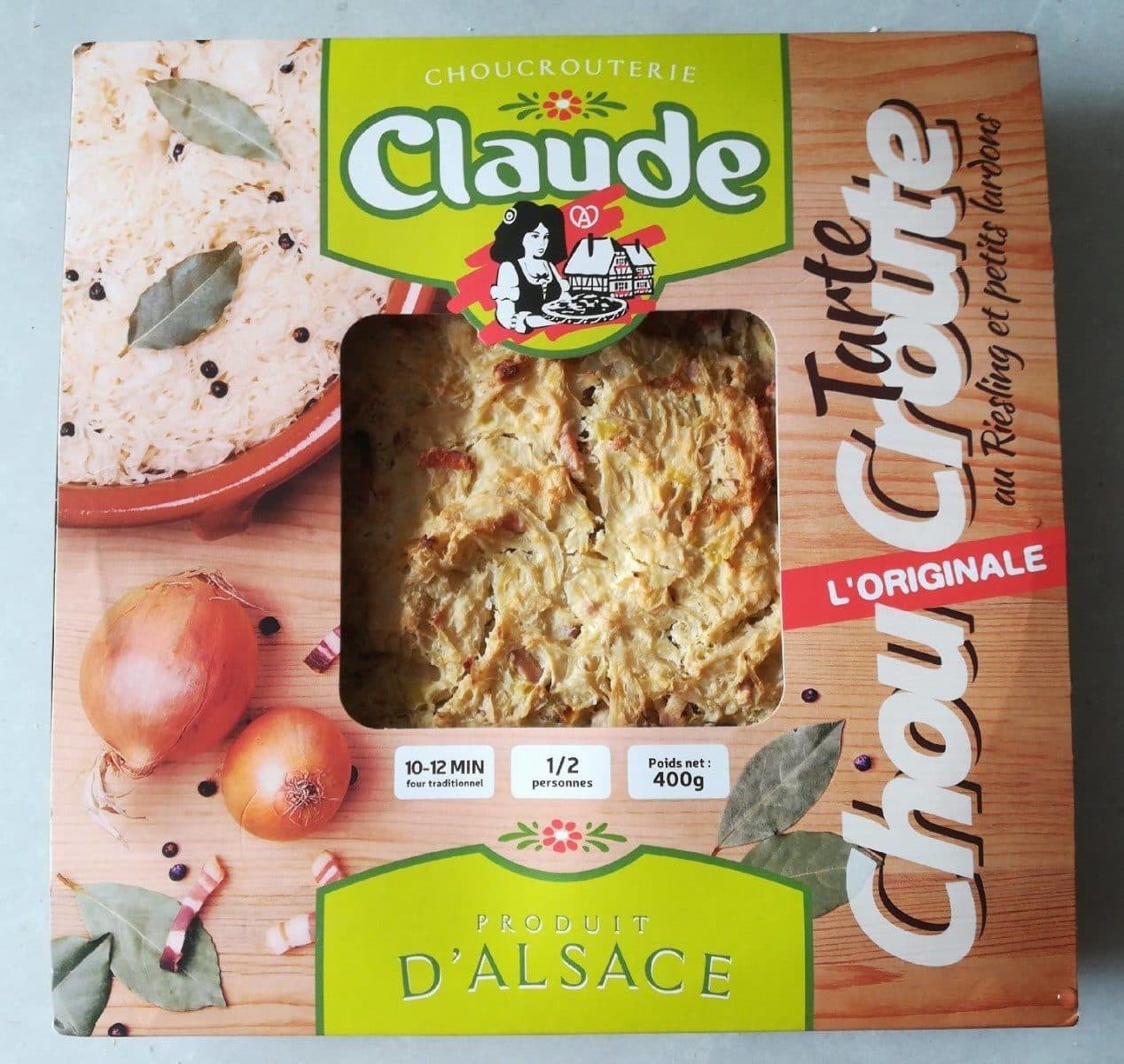 Open Food Facts Tarte Choucroute au riesling et petits lardons packshot