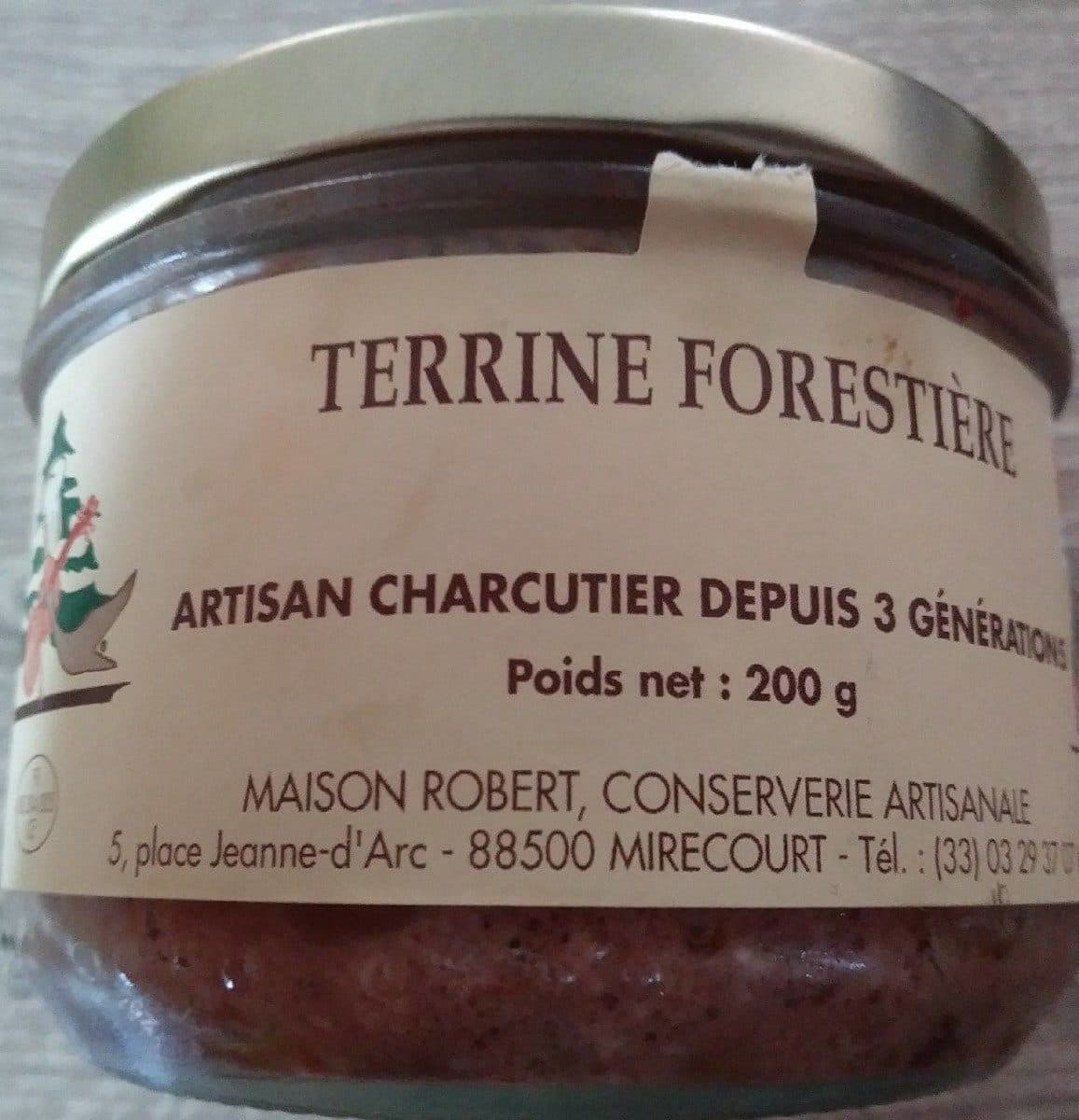 Open Food Facts Terrine Forestière packshot