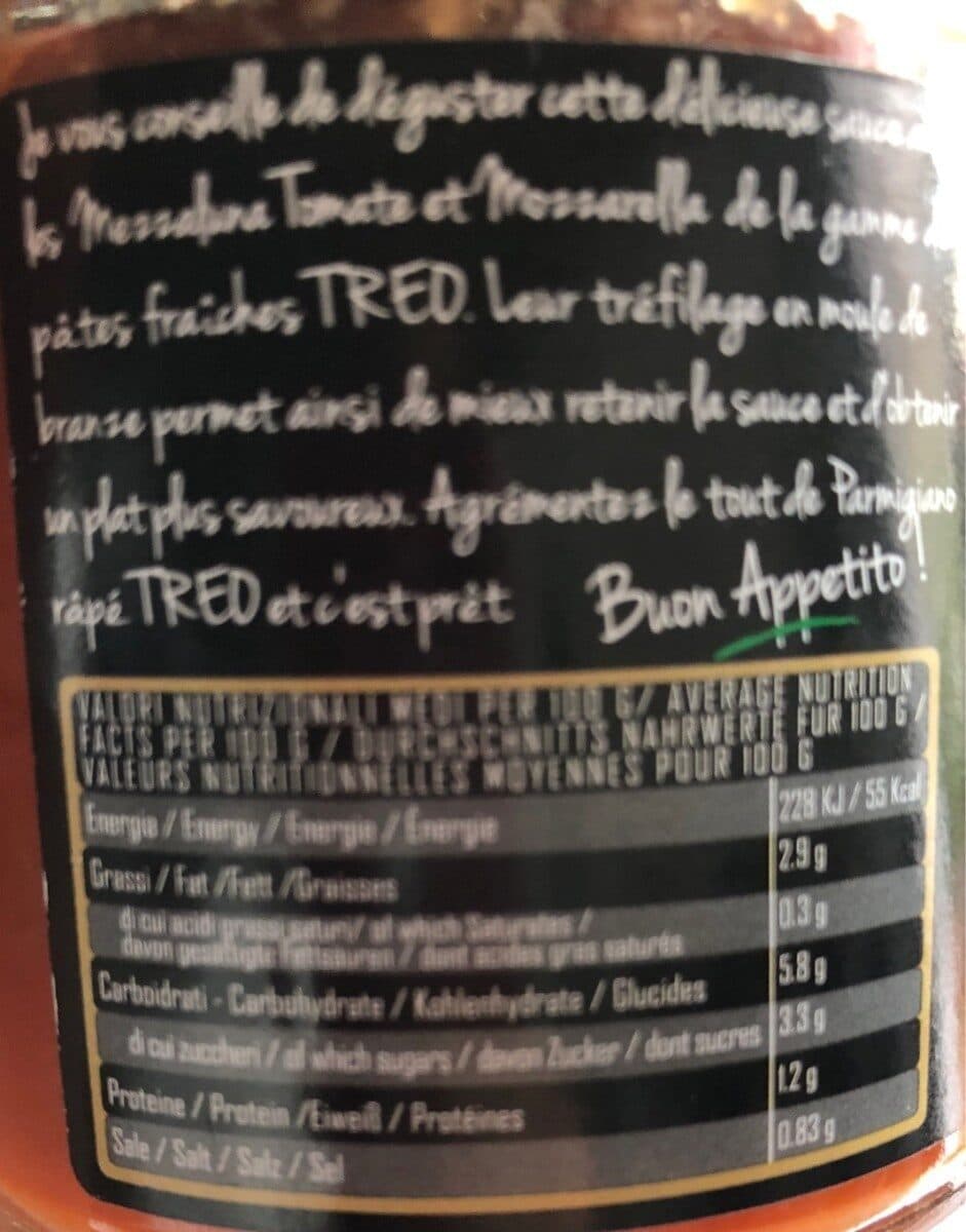 Open Food Facts Sauce Tomate et Aubergines Biologique packshot