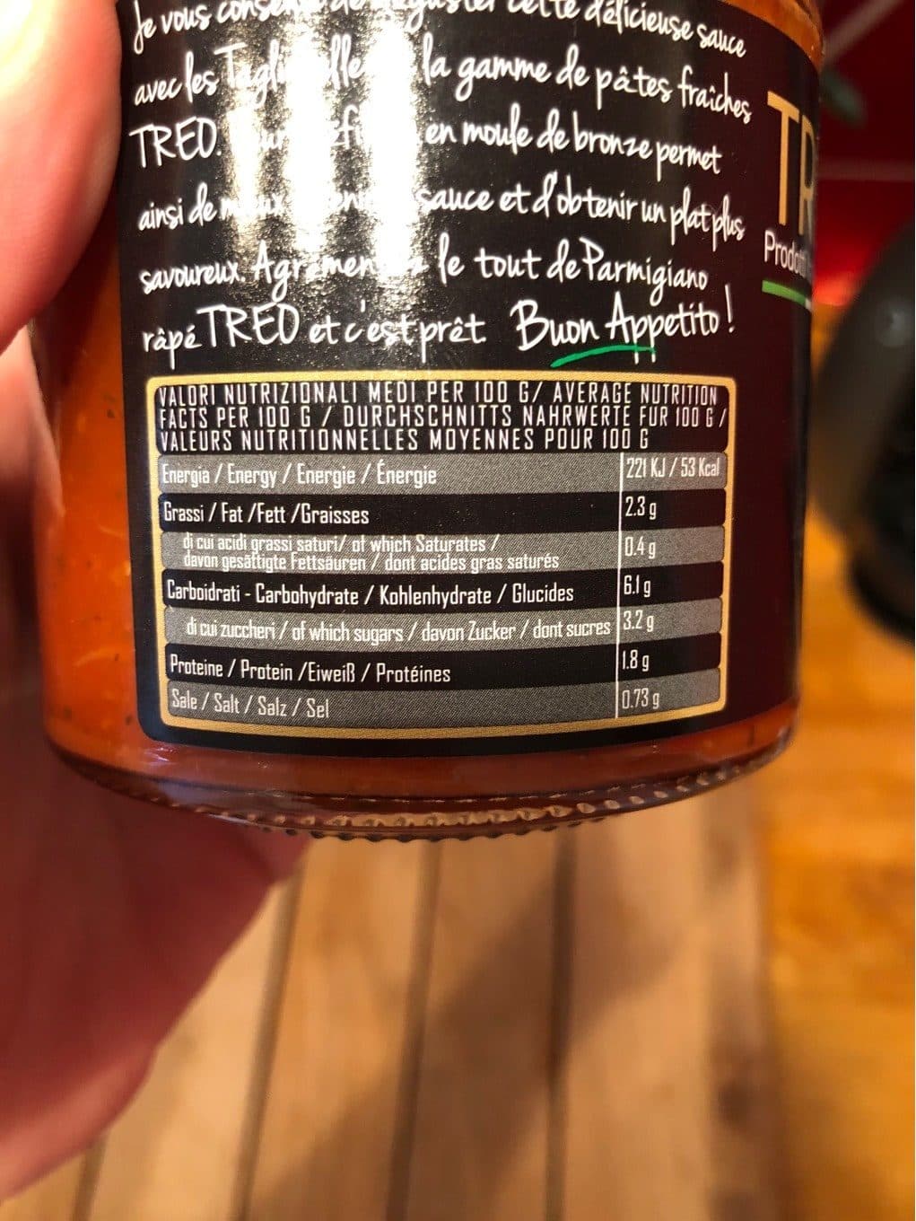 TREO Sauce Pomodoro & Funghi porcini - TREO - 300 g packshot
