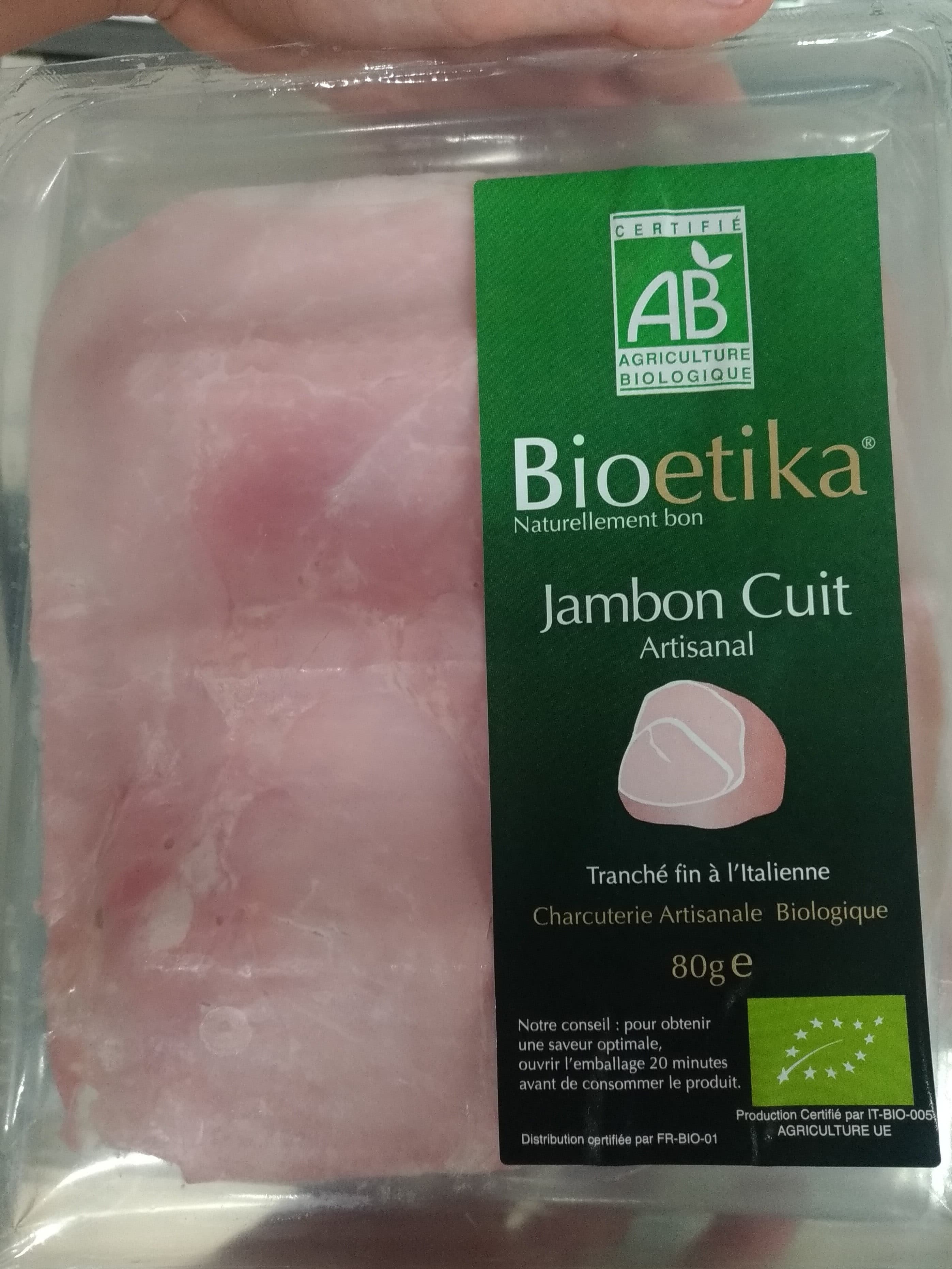 Treo Jambon Cuit - Agriculture Biologique packshot