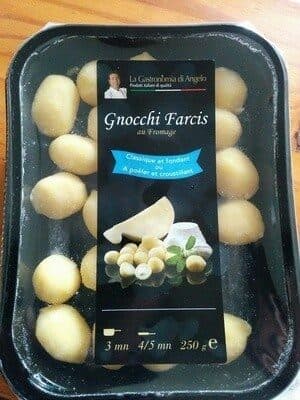 La Gastronomia di Angelo Gnocchi Farcis au fromage packshot