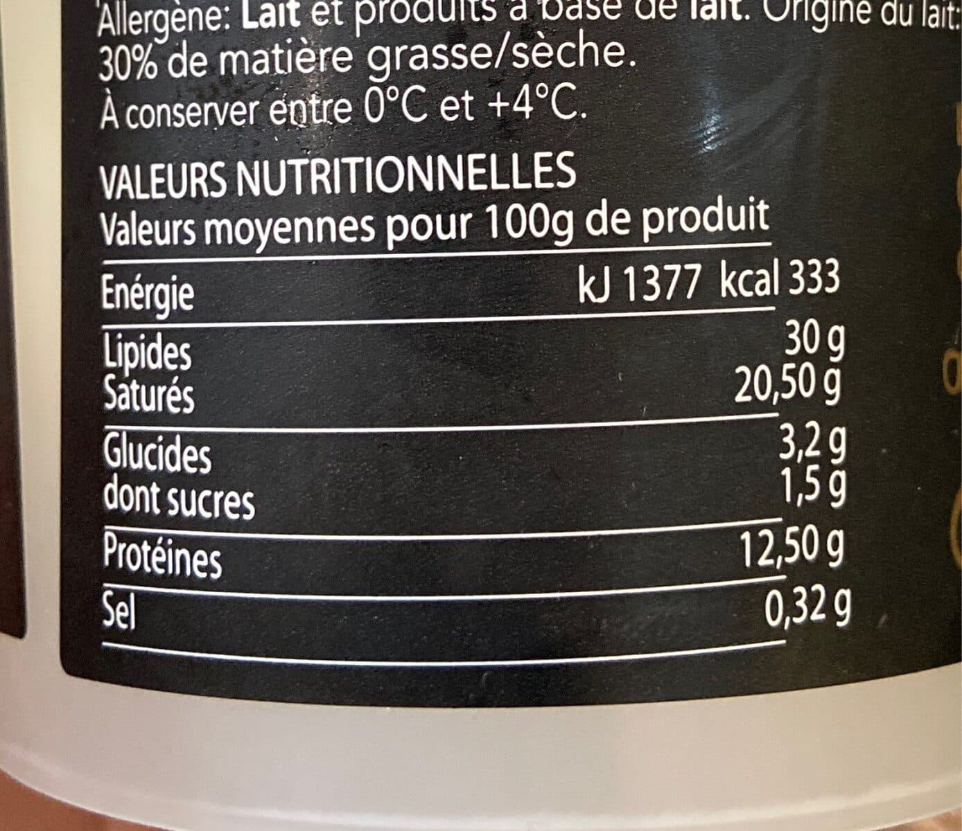 Treo Burrata a la creme de Truffe packshot