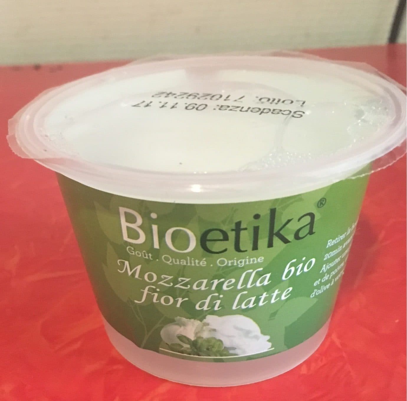 Bioetika Mozzarella bio fior di latte packshot