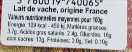 Open Food Facts Flan Vanille packshot