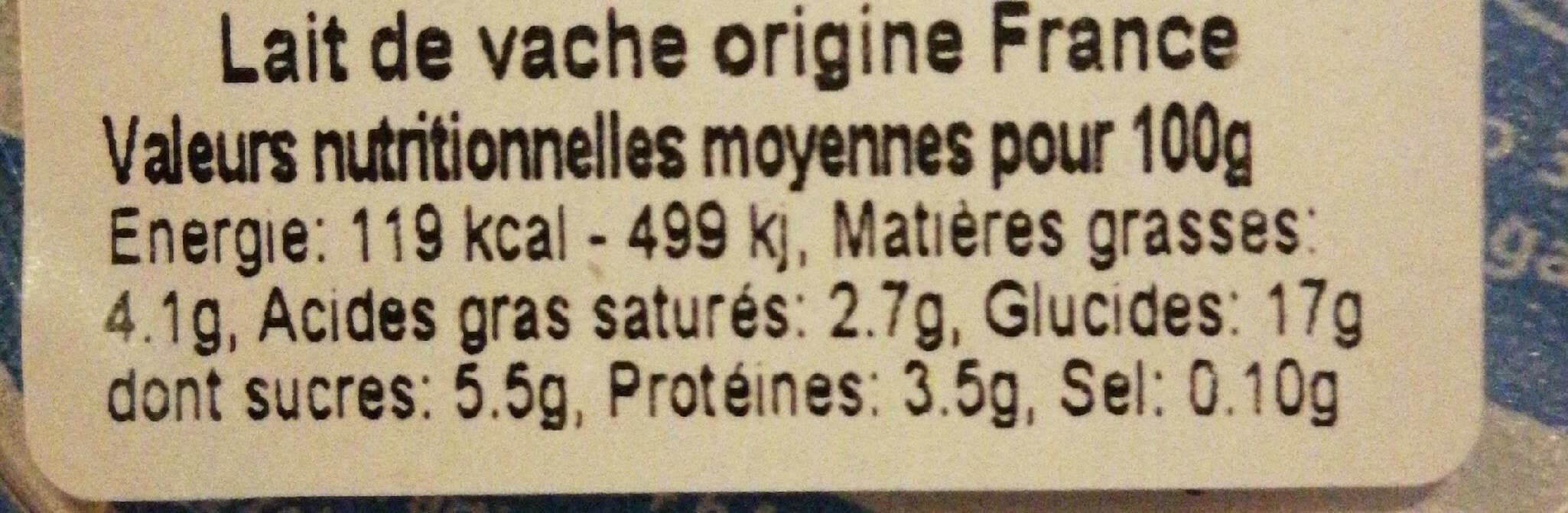 Open Food Facts Flan chocolat packshot