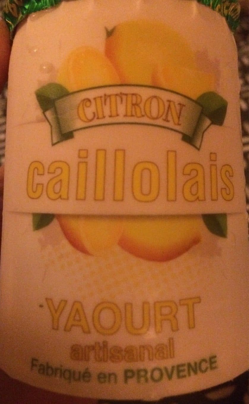 Caillolais Caillolais citron packshot