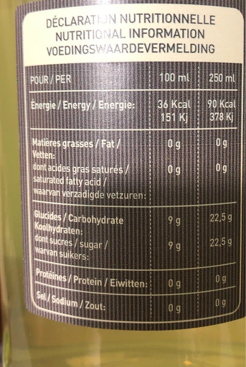 Open Food Facts Boisson artisanale gazéifiée aromatisée citron packshot