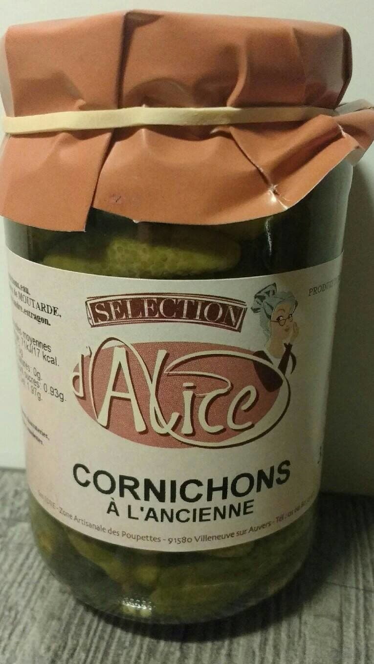 Sélection d'Alice Cornichons à l'ancienne packshot