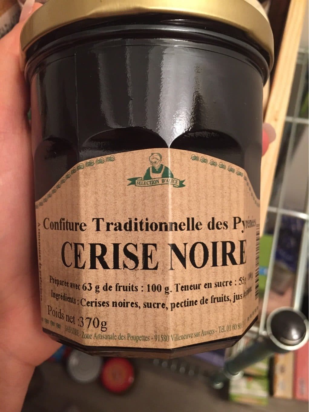 Selection D Alice Confiture Cerise noire packshot