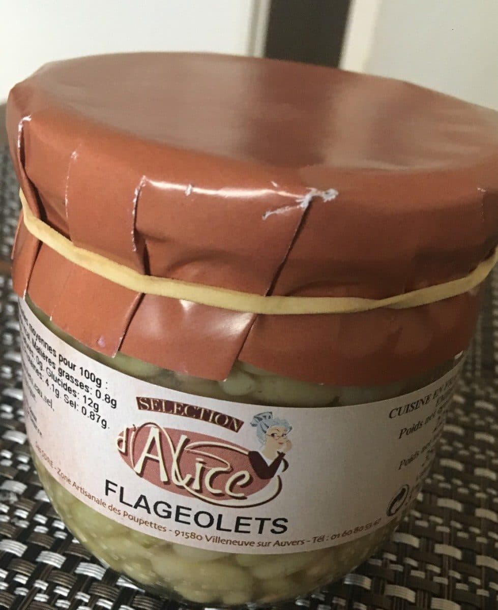 Open Food Facts Selection d'alice flageolets packshot