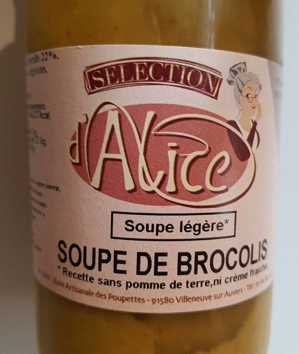 Open Food Facts Soupe de brocolis packshot