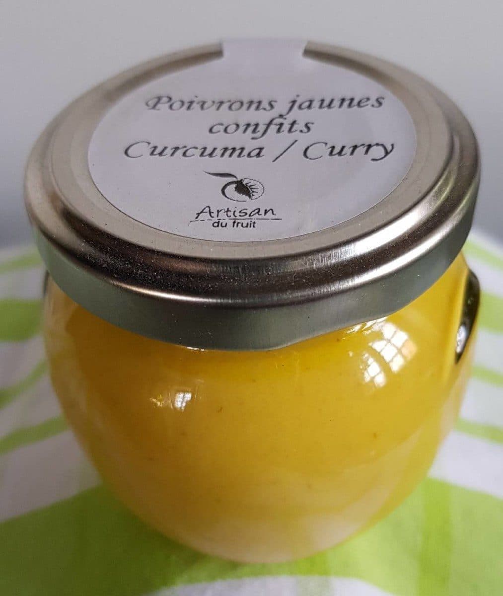 ARTISA DU FRUIT Poivrons rouge confits curcuma/piment packshot
