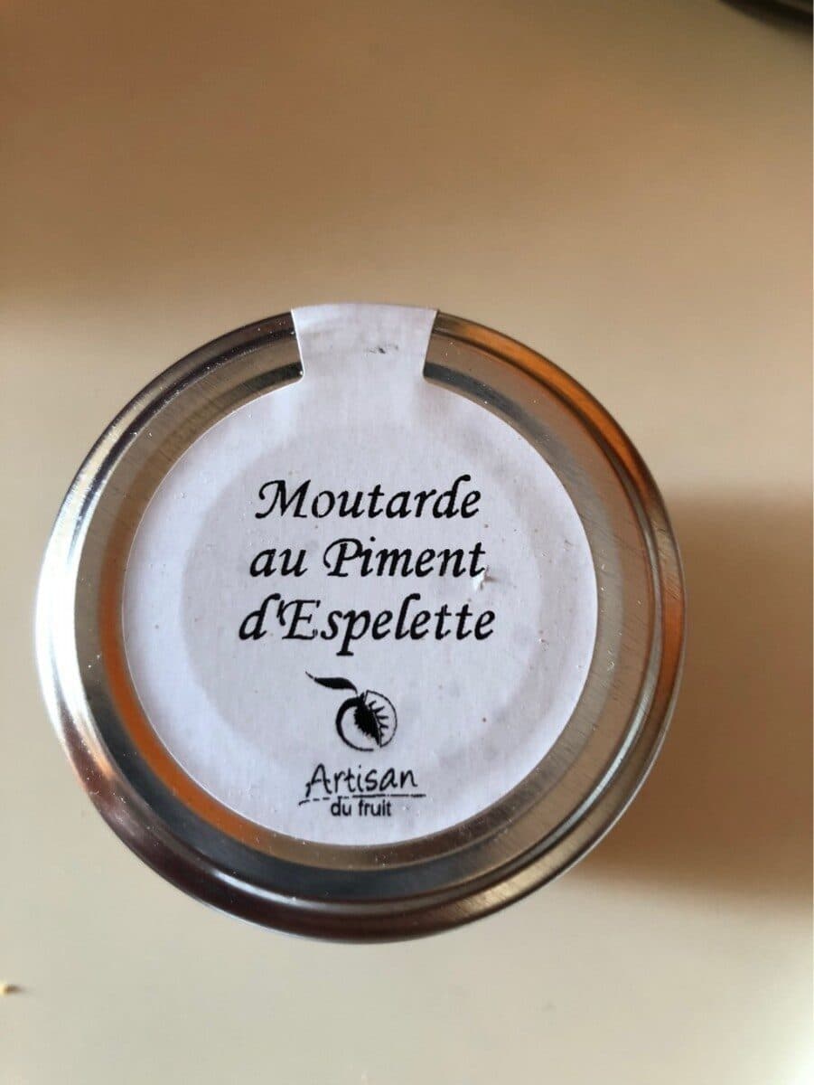Open Food Facts Moutarde au piment d'espelette packshot