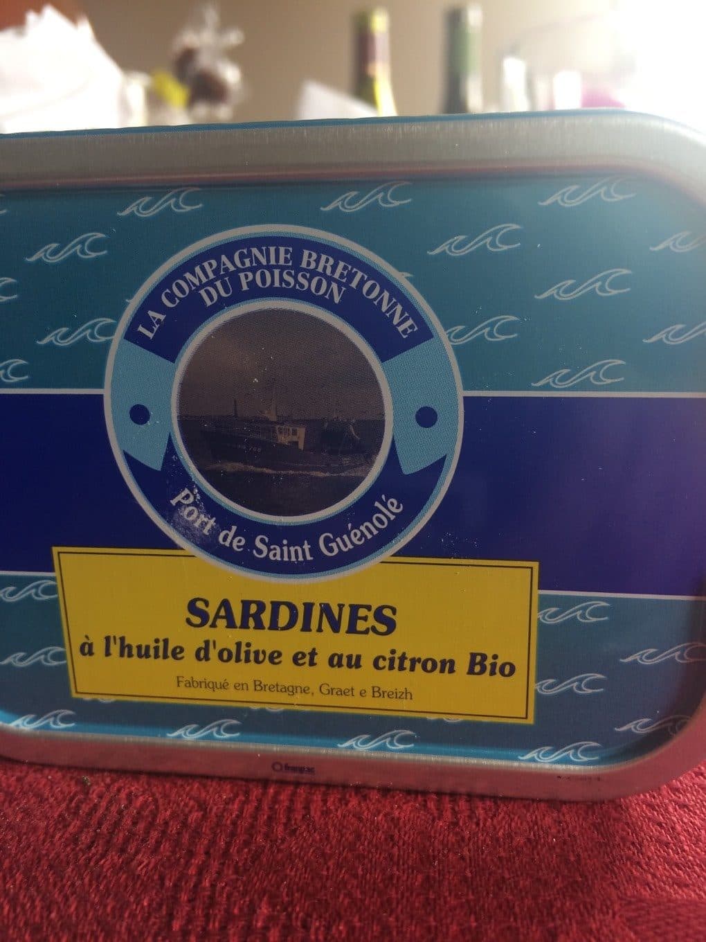 La Compagnie Bretonne Du Poisson Sardines Olives Et Citron packshot