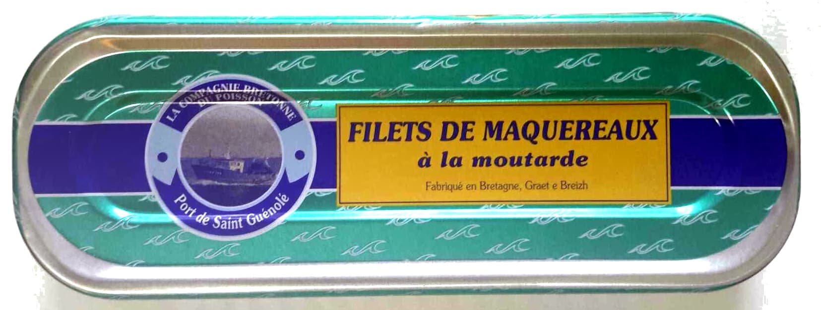 La compagnie Bretonne du poisson Filets de maquereaux à la moutarde packshot
