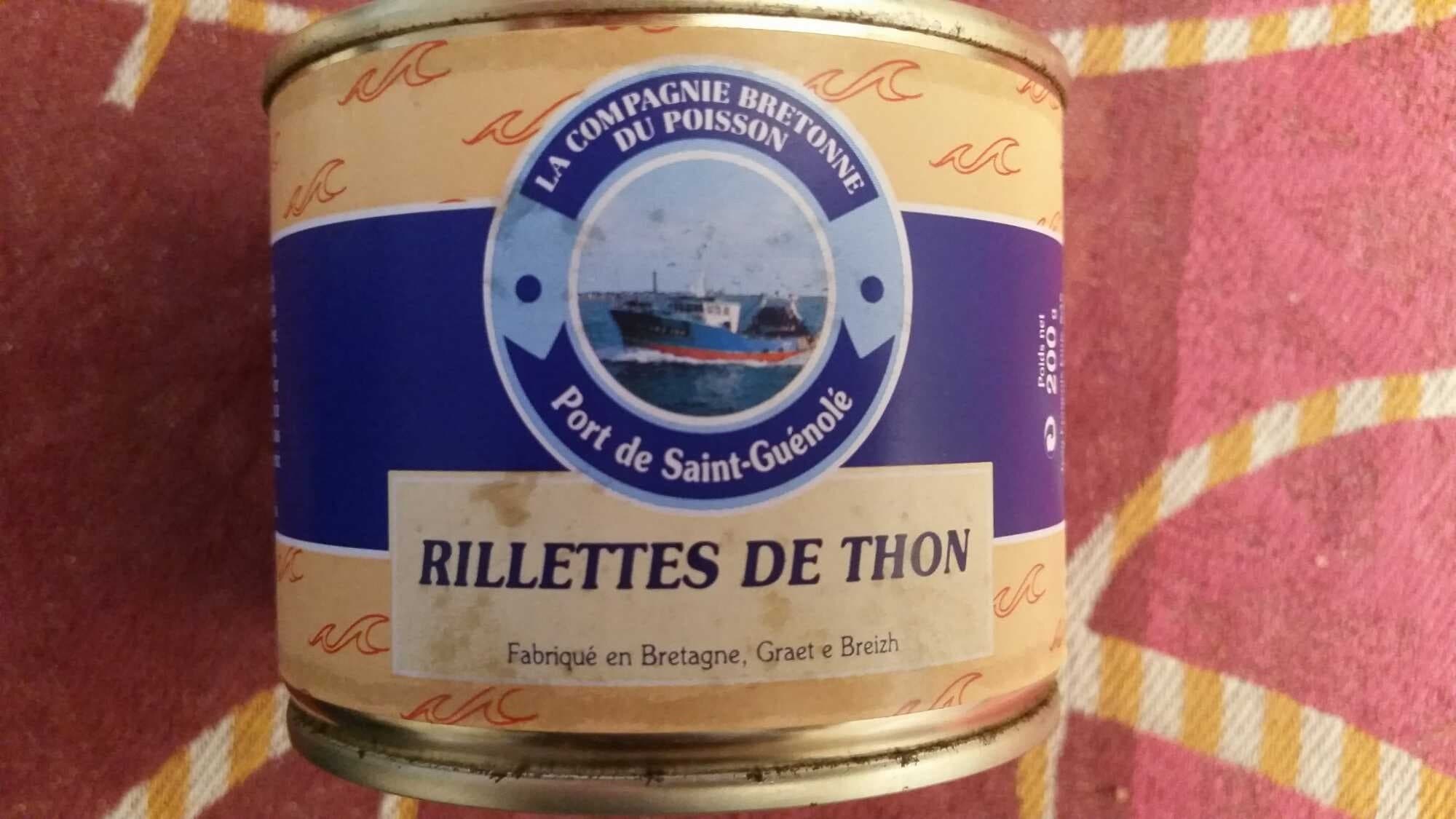 La compagnie bretonne du poisson Rillettes de thon packshot