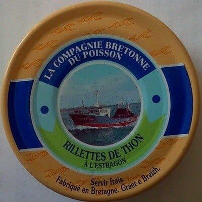 La Compagnie Bretonne du Poisson Rillettes de thon à l'estragon packshot
