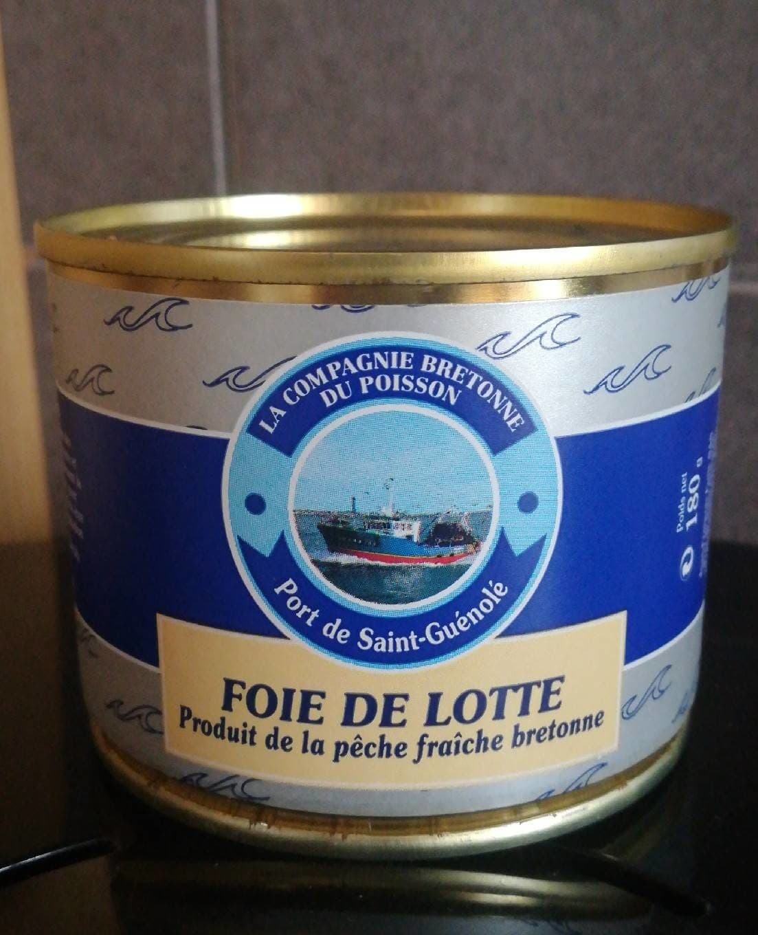 La Compagnie Bretonne du Poisson Foie de Lotte packshot
