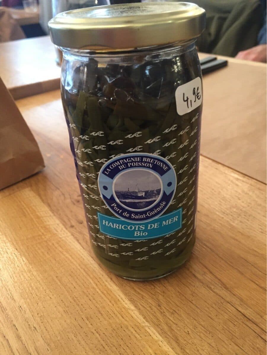 La Compagnie Bretonne du Poisson Haricots De Mer Bocal Verre packshot