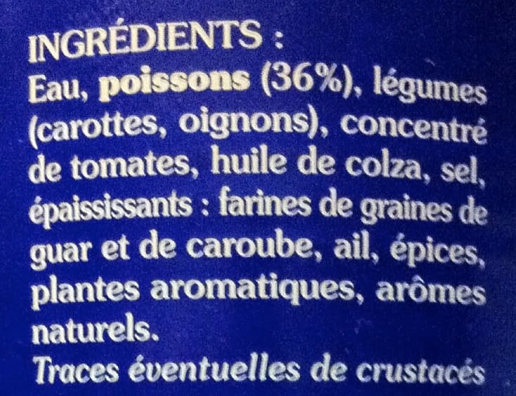 La Compagnie bretonne du poisson Soupe de Poissons packshot