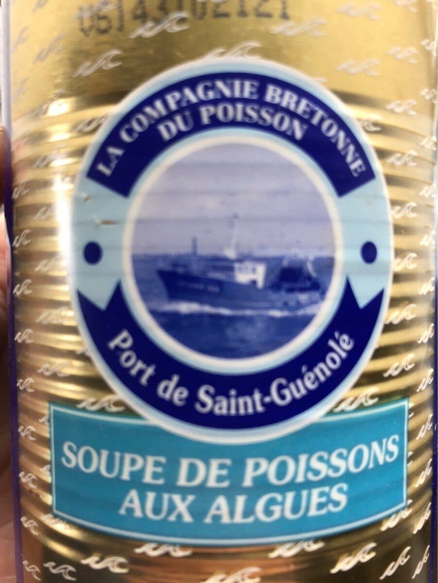 Open Food Facts Soupe poisson aux algues packshot