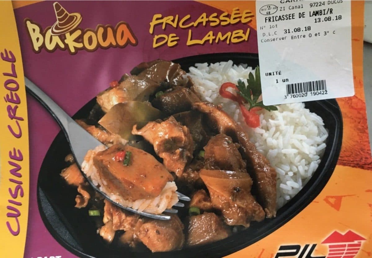Bakoua Fricassée de Lambi packshot