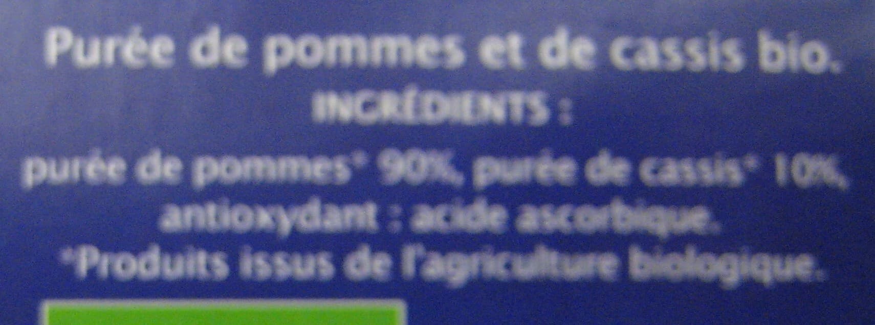 Jardin Bio Dessert Biofruits Pomme Cassis Jardin Bio packshot