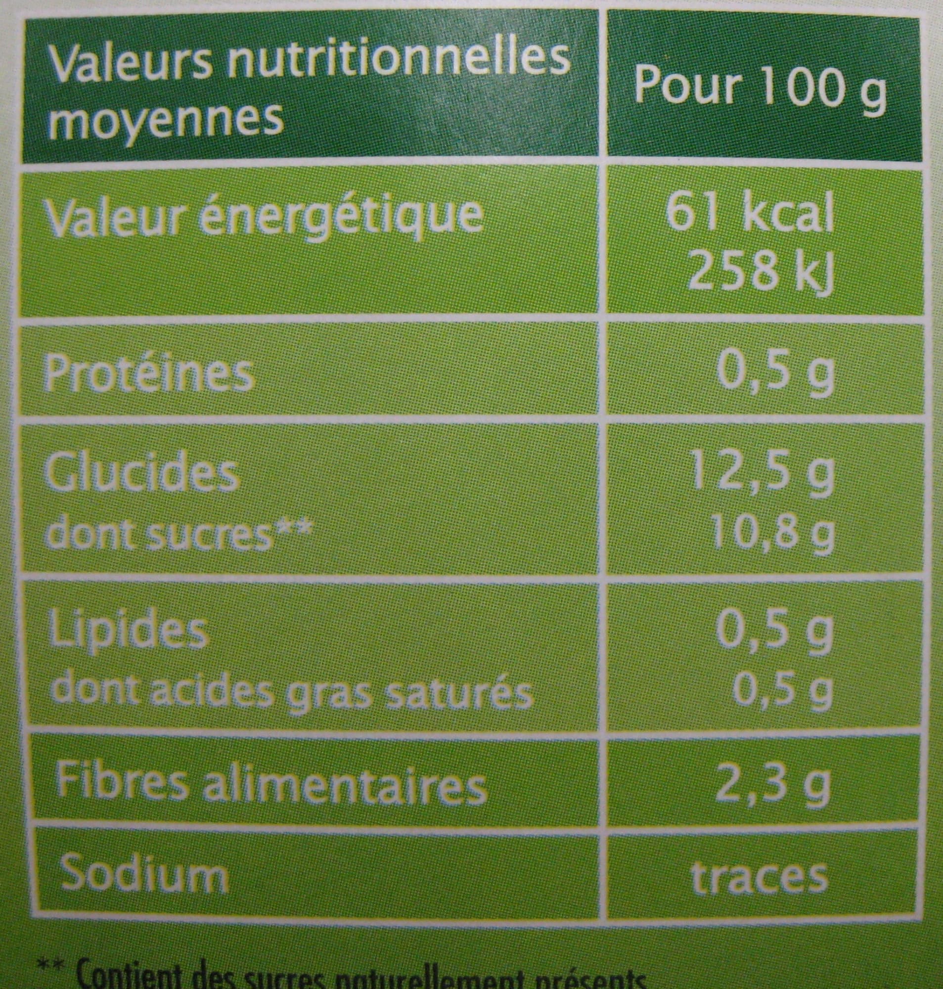 Jardin Bio Dessert Biofruits Pomme nature Jardin Bio packshot