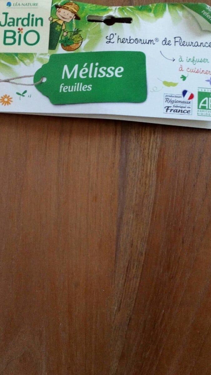 Jardin bio Feuilles Mélisse Bio packshot