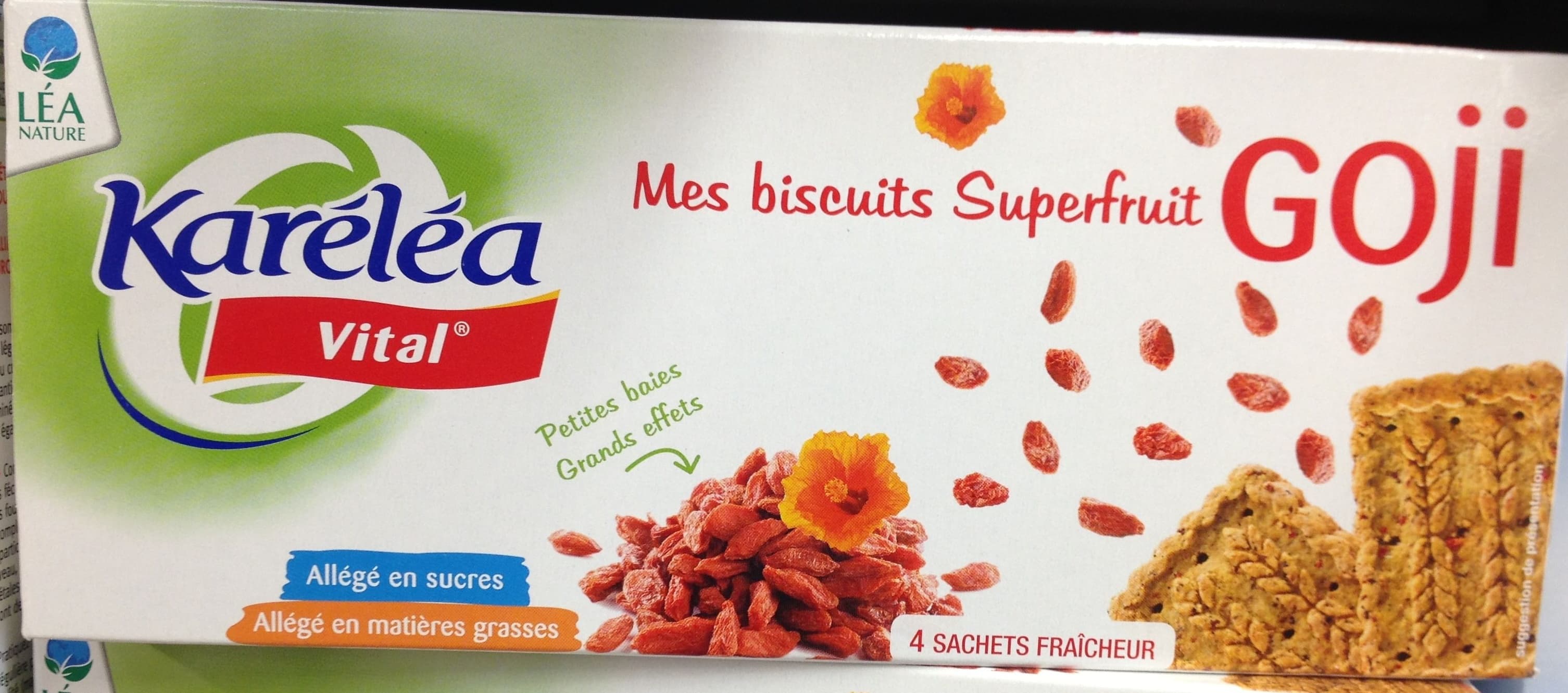 Karéléa Mes biscuits superfruit Goji packshot