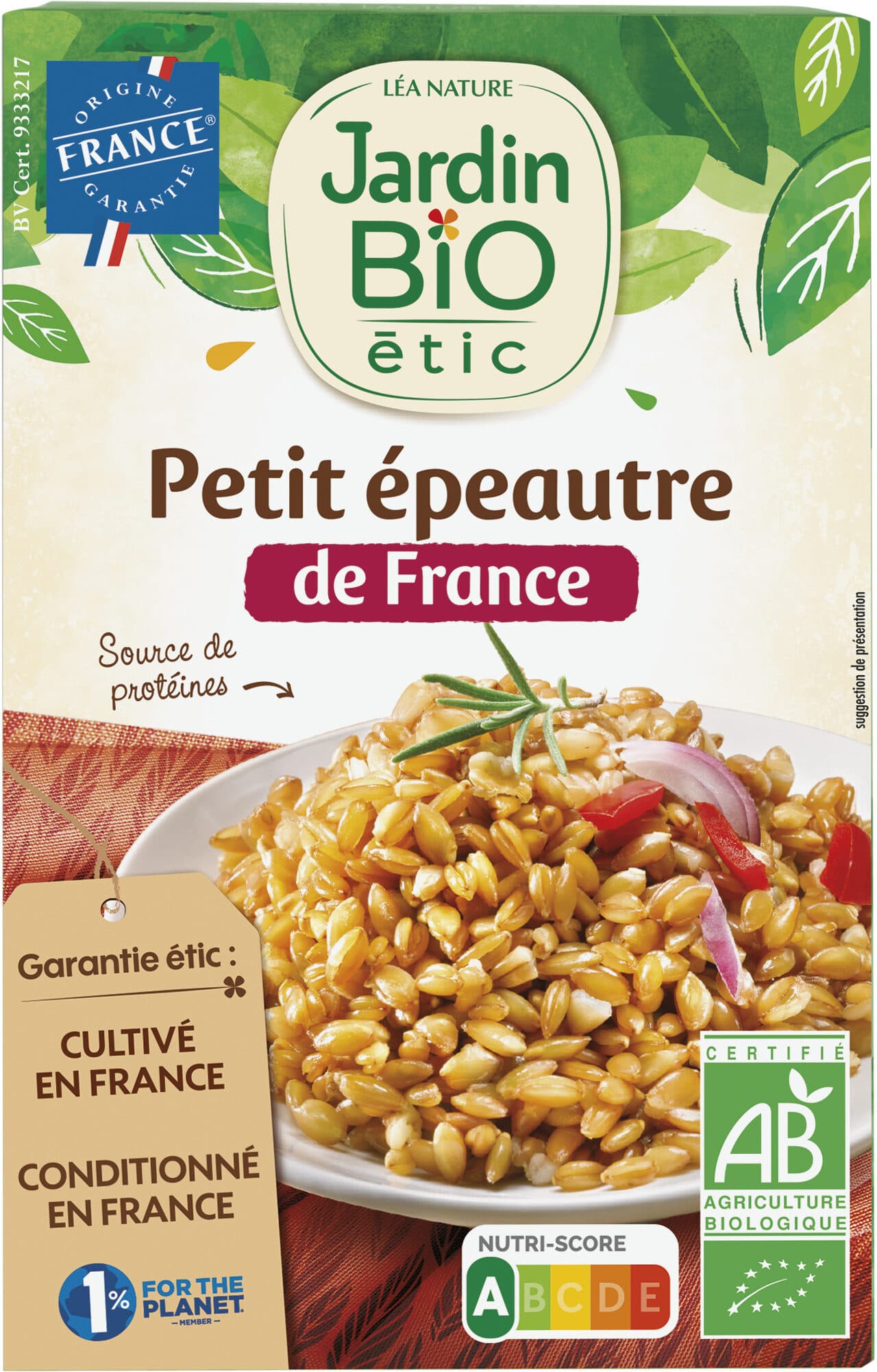 Jardin bio Jardin bio - Petit épeautre décortiqué bio packshot