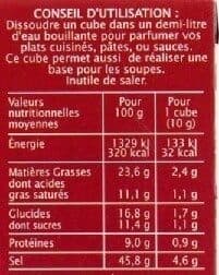 Jardin bio Bouillon cube Boeuf packshot