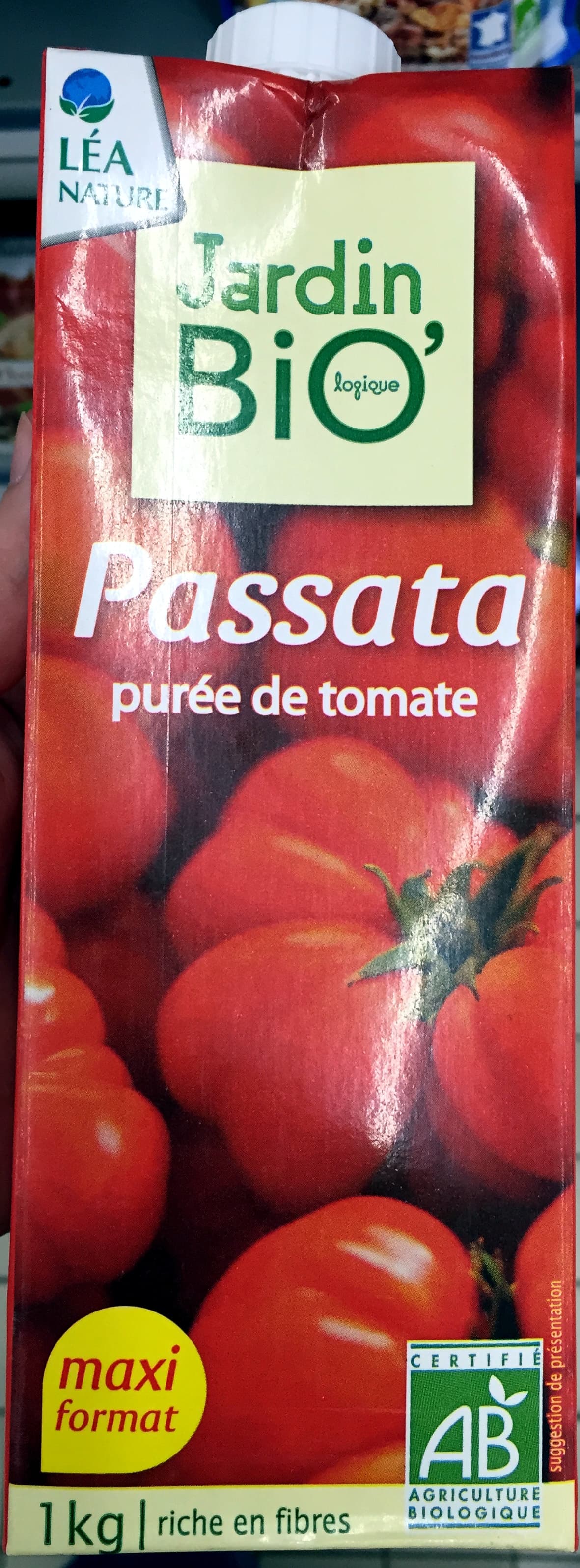 Jardin Bio Passata purée de tomate packshot