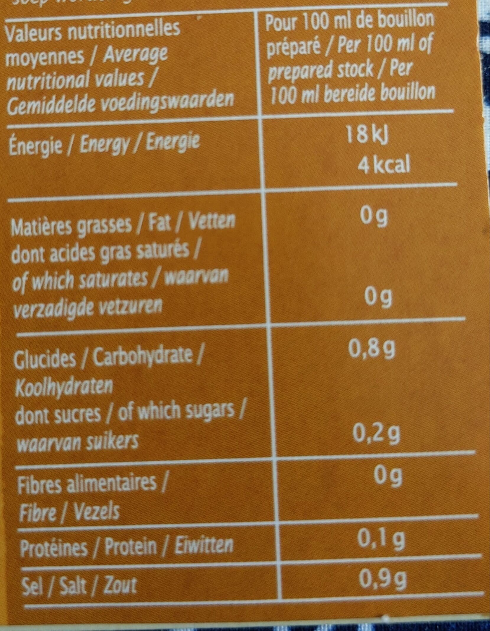Jardin bio' Bouillon cube Volaille packshot