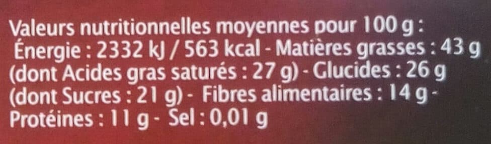 Jardin Bio Noir Sensation 80% packshot
