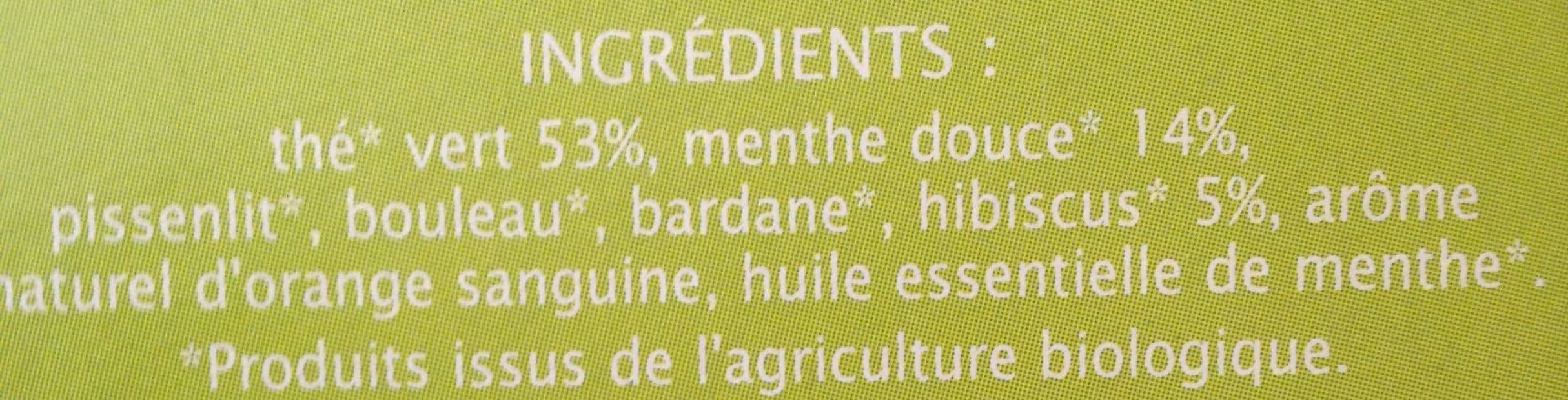 Jardin Bio Thé vert detox packshot